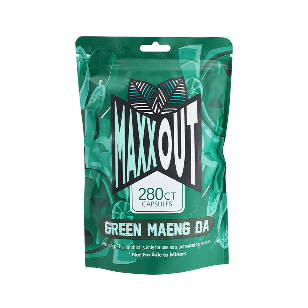 MaxxOut Kratom Capsules Kratom MaxxOut Green MaengDa 40ct 
