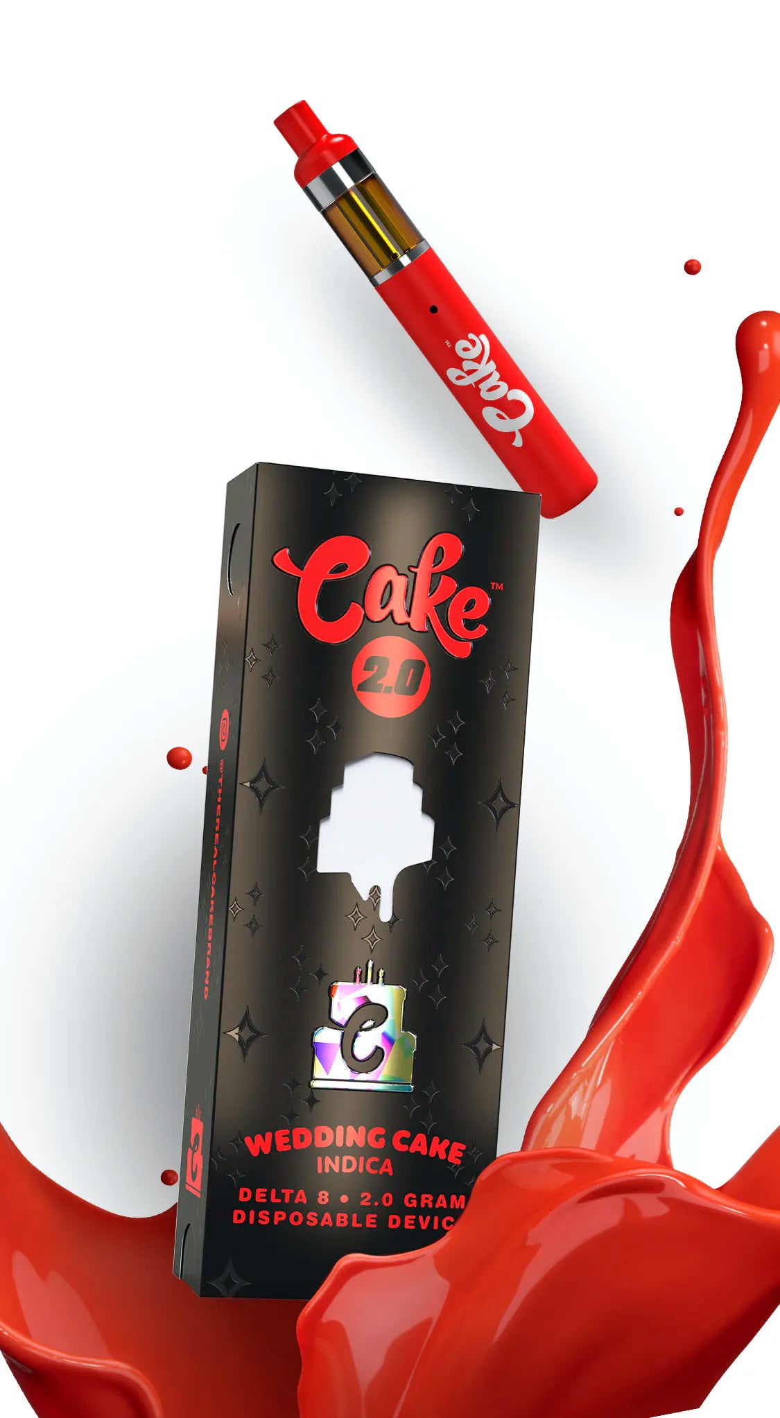 Cake - Delta 8 Disposable - 2G Vape Cake   