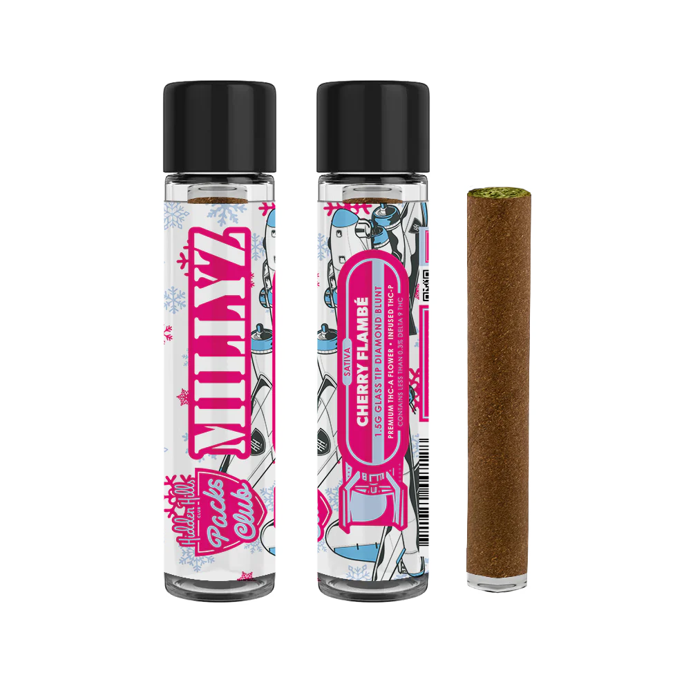 Hidden Hills Millyz Diamond 1.5 Gram Blunts - 2 Pack