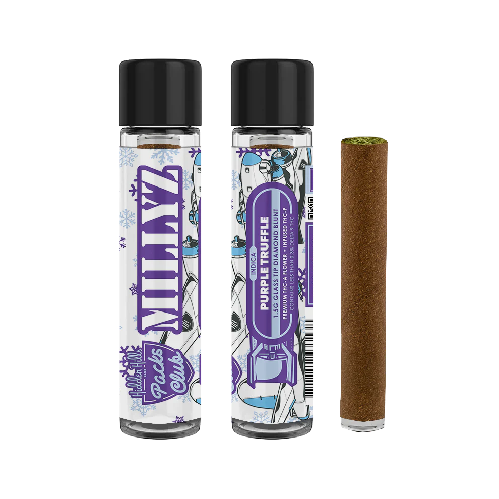 Hidden Hills Millyz Diamond 1.5 Gram Blunts - 2 Pack