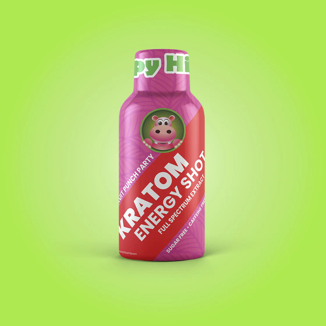 Happy Hippo Kratom Energy Shot Kratom Happy Hippo Fruit Punch Party  