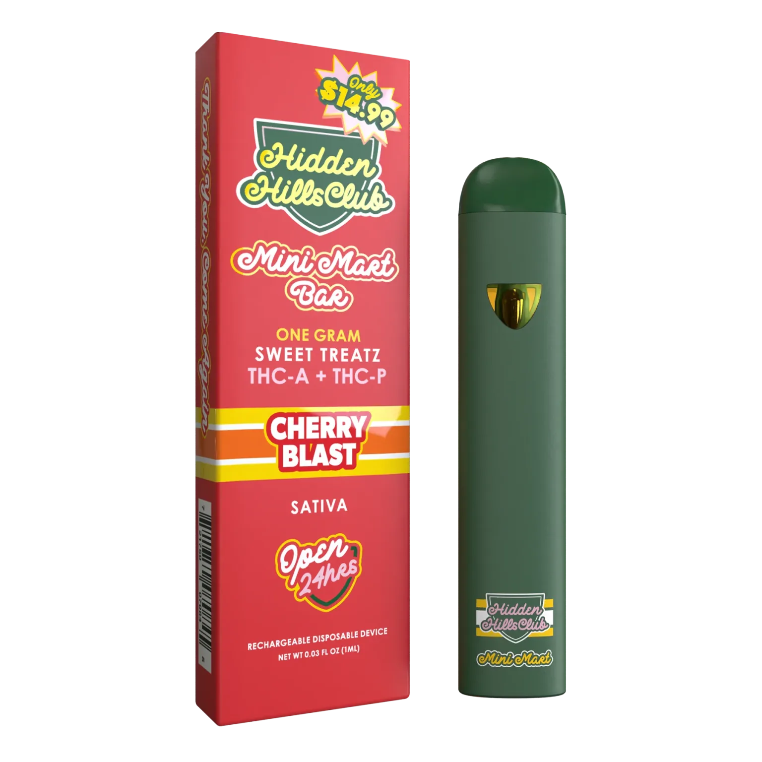 Hidden Hills Sweet Treatz Disposable – 1 Gram