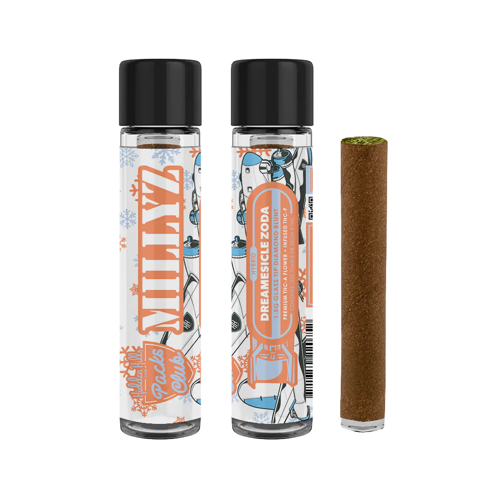Hidden Hills Millyz Diamond 1.5 Gram Blunts - 2 Pack