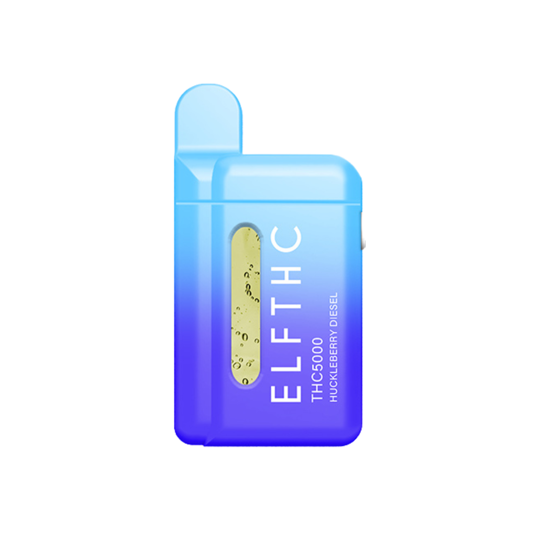 ELF THC 5000 Puff Disposable Vape ELF THC Huckleberry Diesel - Telerin Blend  