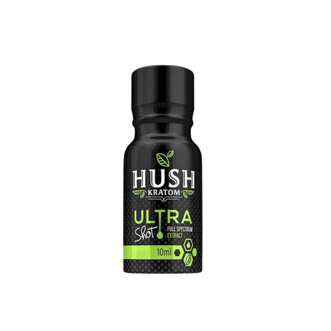 Hush Kratom Extract Shots Kratom Hush Kratom Full Spectrum Ultra Lime 1 Count 