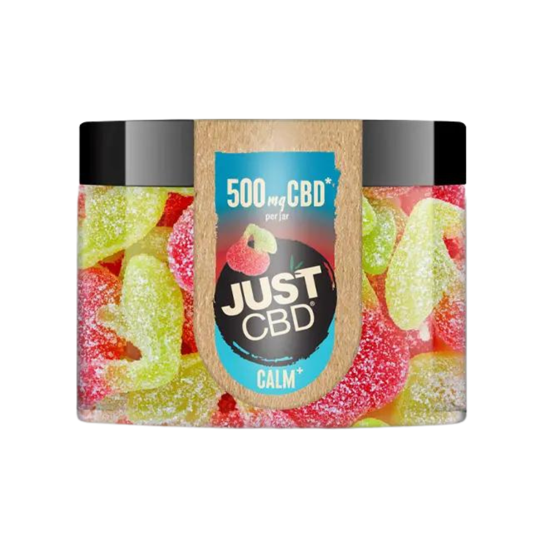 Just CBD - Gummies THC FREE Edibles Just CBD 500mg Sour Cherry 