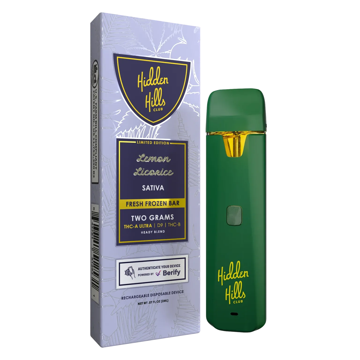 Hidden Hills Heady Blend Disposable Vape