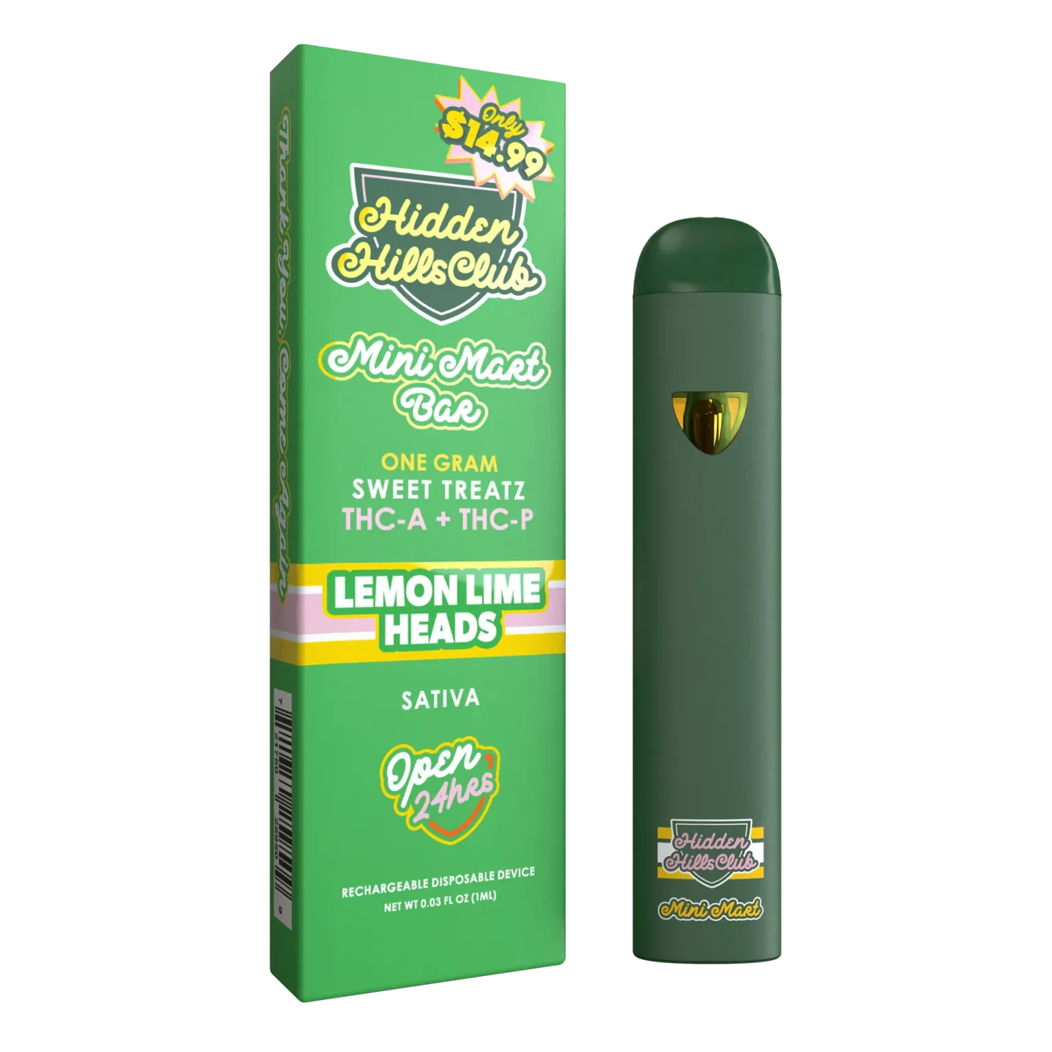 Hidden Hills Sweet Treatz Disposable – 1 Gram