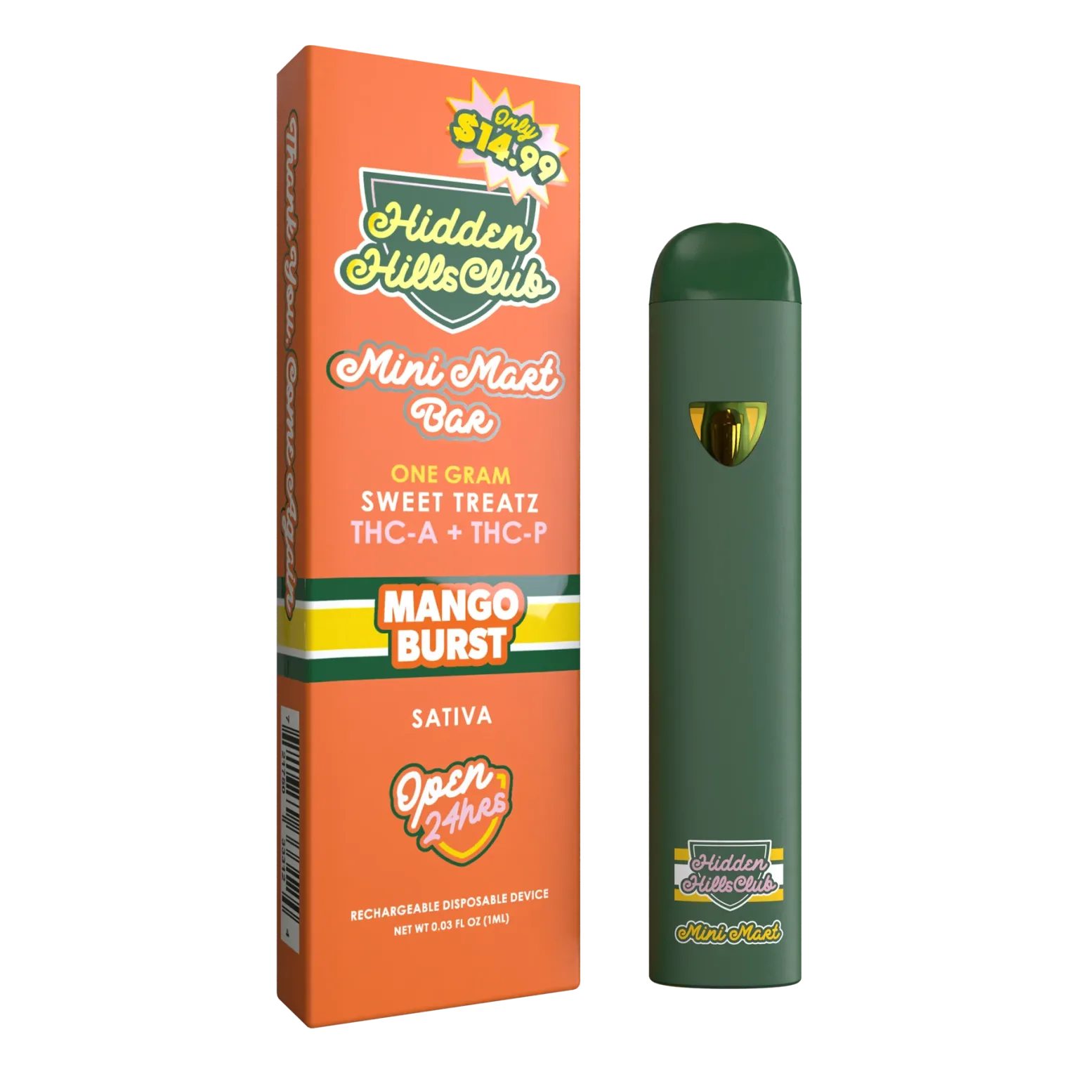 Hidden Hills Sweet Treatz Disposable – 1 Gram