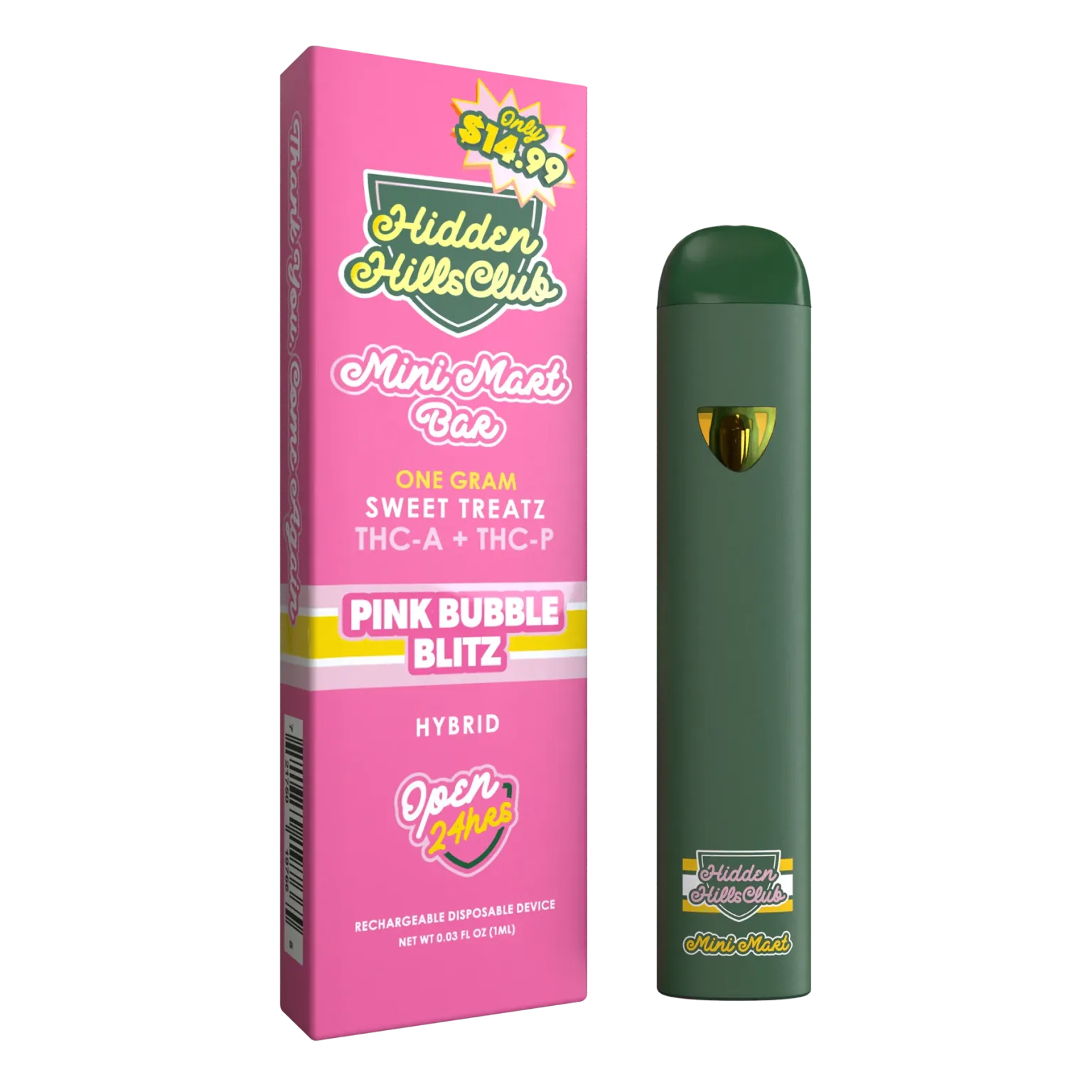Hidden Hills Sweet Treatz Disposable – 1 Gram