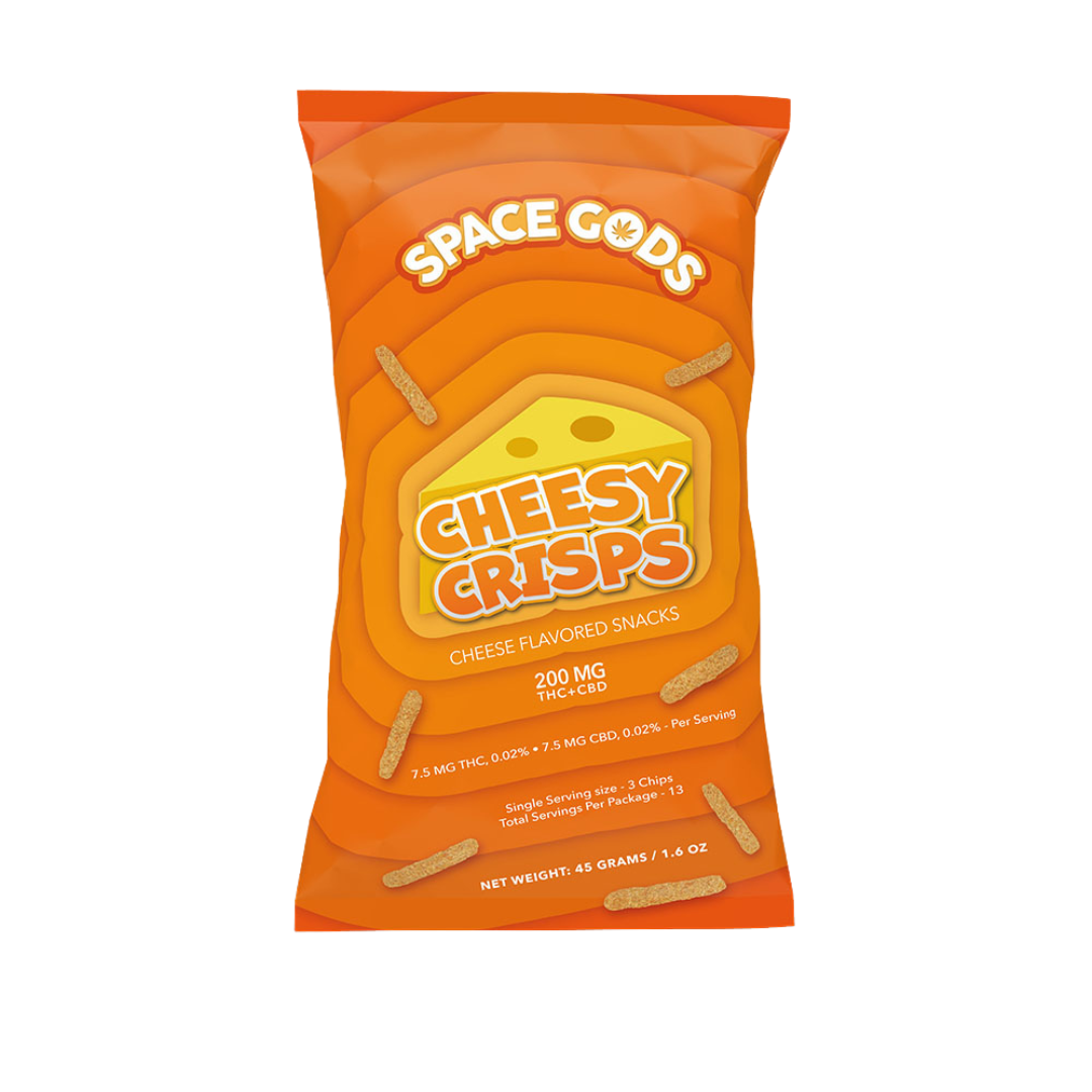 Space Gods - THC+CBD Crisps Edibles Space Gods Cheesy  