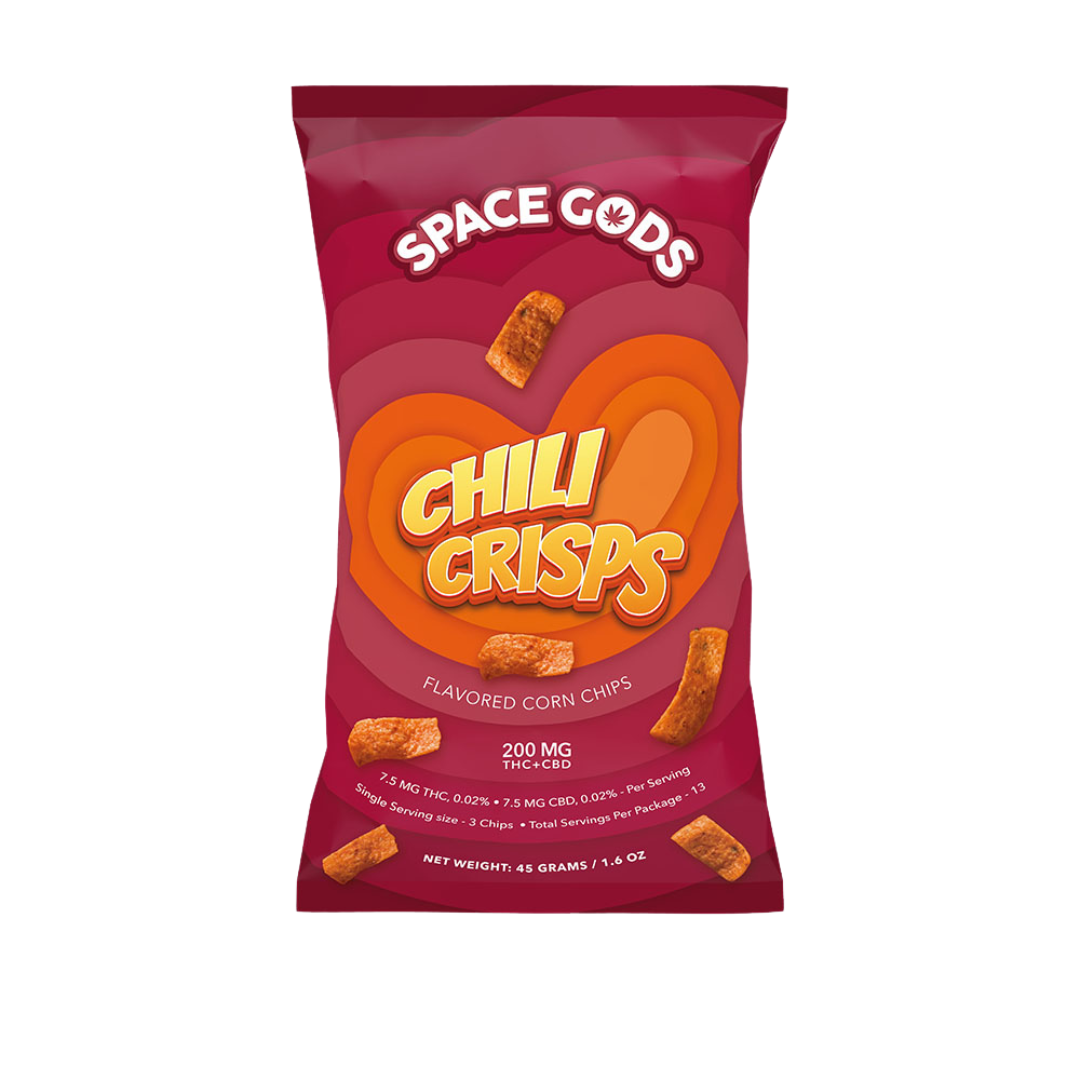 Space Gods - THC+CBD Crisps Edibles Space Gods Chilli  