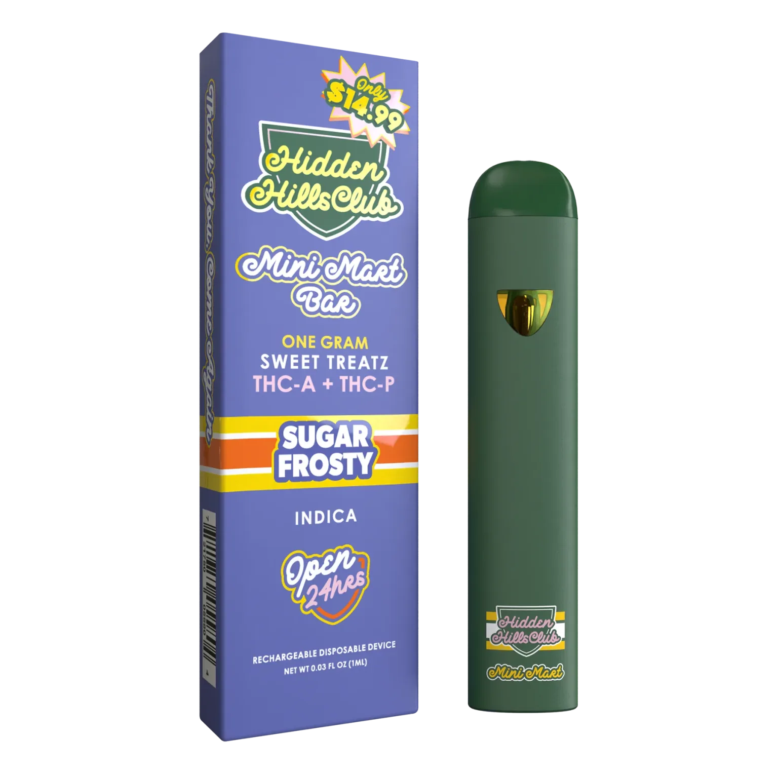 Hidden Hills Sweet Treatz Disposable – 1 Gram