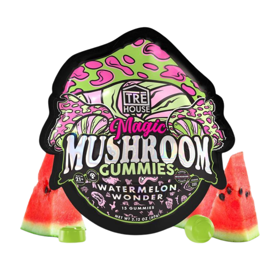 Tre House Magic Mushroom Gummies Edibles Tre House Watermelon Wonder  