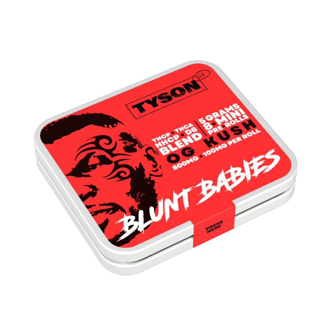 Dog Walker Joints - Tyson 2.0 Blunt Babies THCP Blend