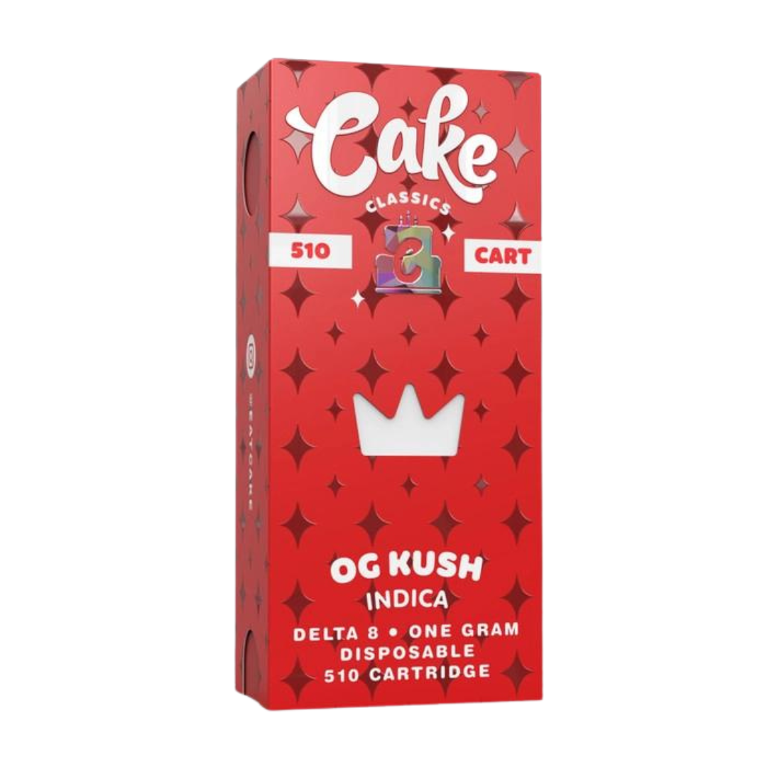 Cake - Delta 8 510 Cartridge - 1G Vape Cake OG Kush  
