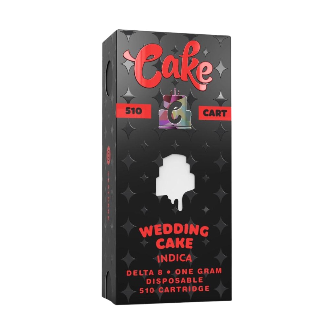 Cake - Delta 8 510 Cartridge - 1G Vape Cake Wedding Cake  