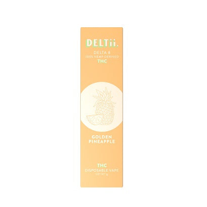 Deltii Delta 8 Disposable Vape Vape Deltii Golden Pineapple  