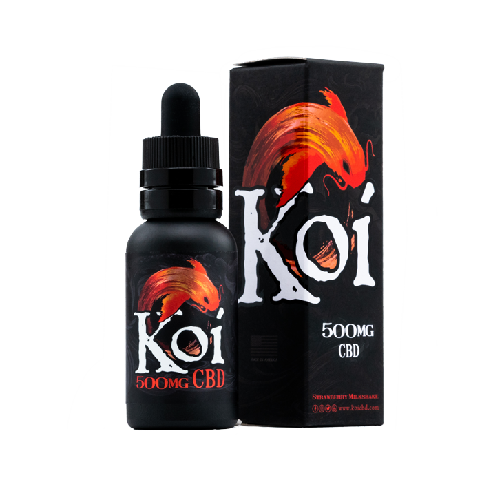 Koi CBD - Strawberry Milkshake Oils Koi CBD 500 mg  