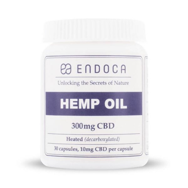 Endoca - Hemp Oil Capsules CBD Supplements & Capsules Endoca 3%  