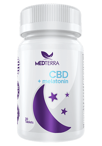 Medterra - Dissolvable Sleep Tablets 25mg Supplements & Capsules Medterra   