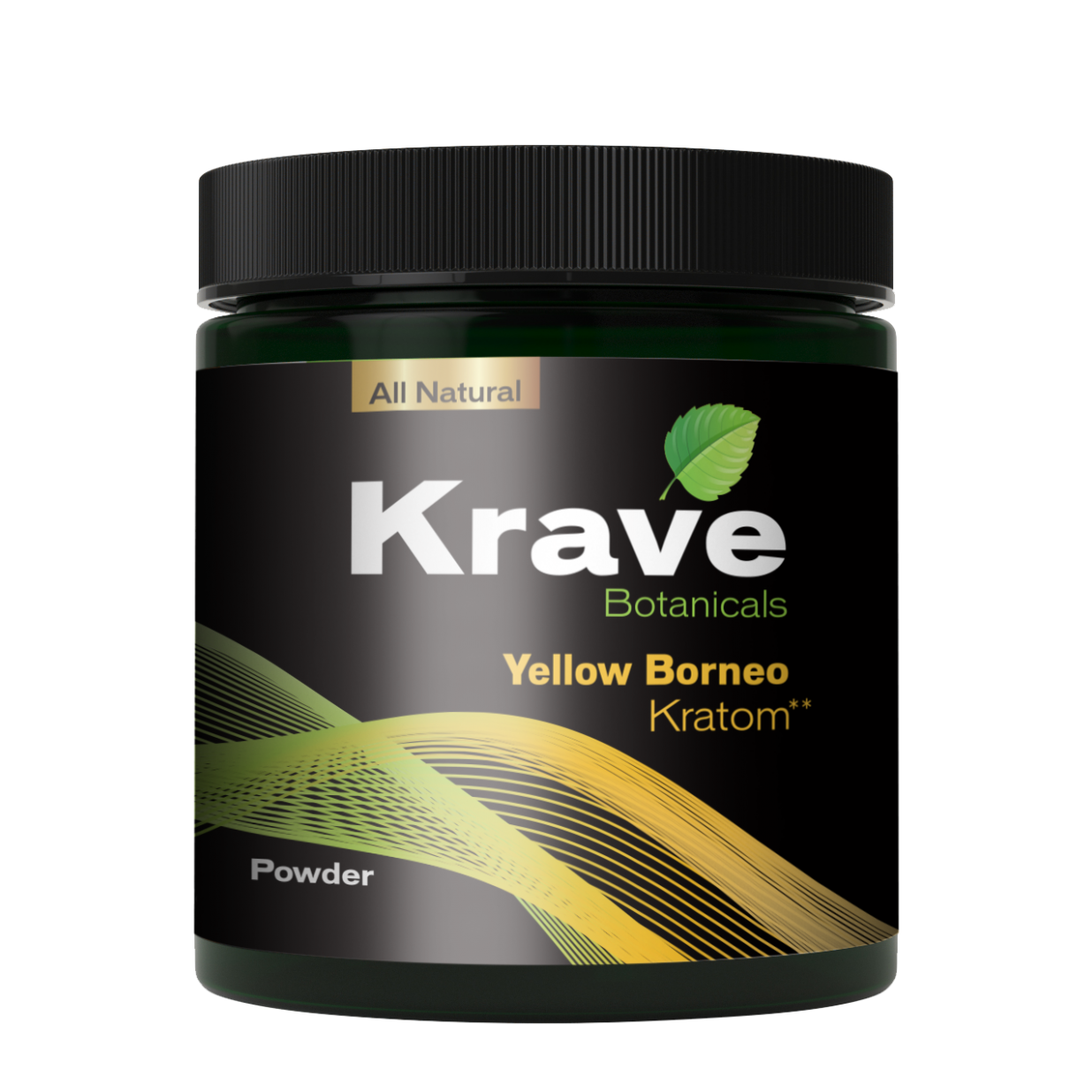 Krave Kratom Powder Kratom Krave Kratom Yellow Borneo 60 Gram 