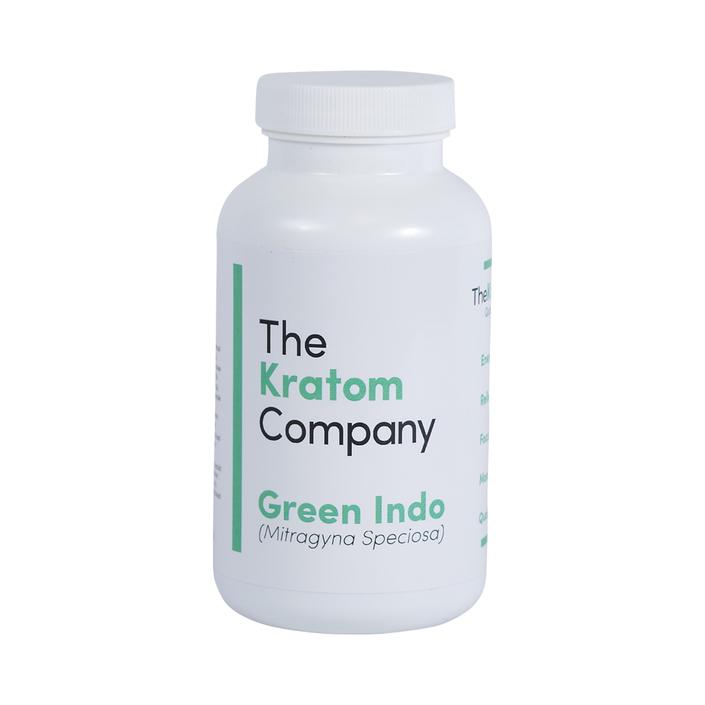 The Kratom Company Kratom Capsules Kratom The Kratom Company Green Vein Indo 75 Count 
