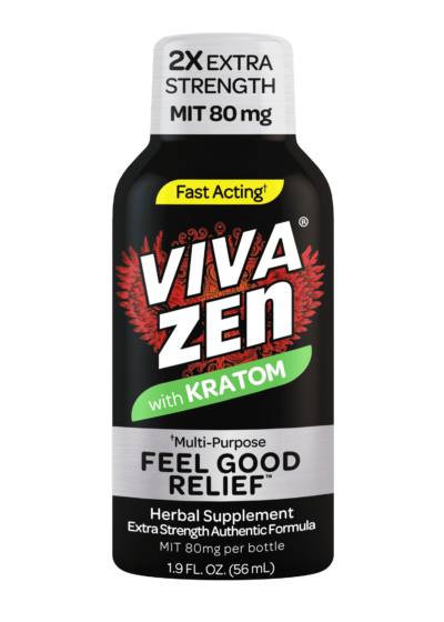 VIVAZEN Extract Kratom Shots Kratom Viva Zen Extra Strength 1 Bottle 